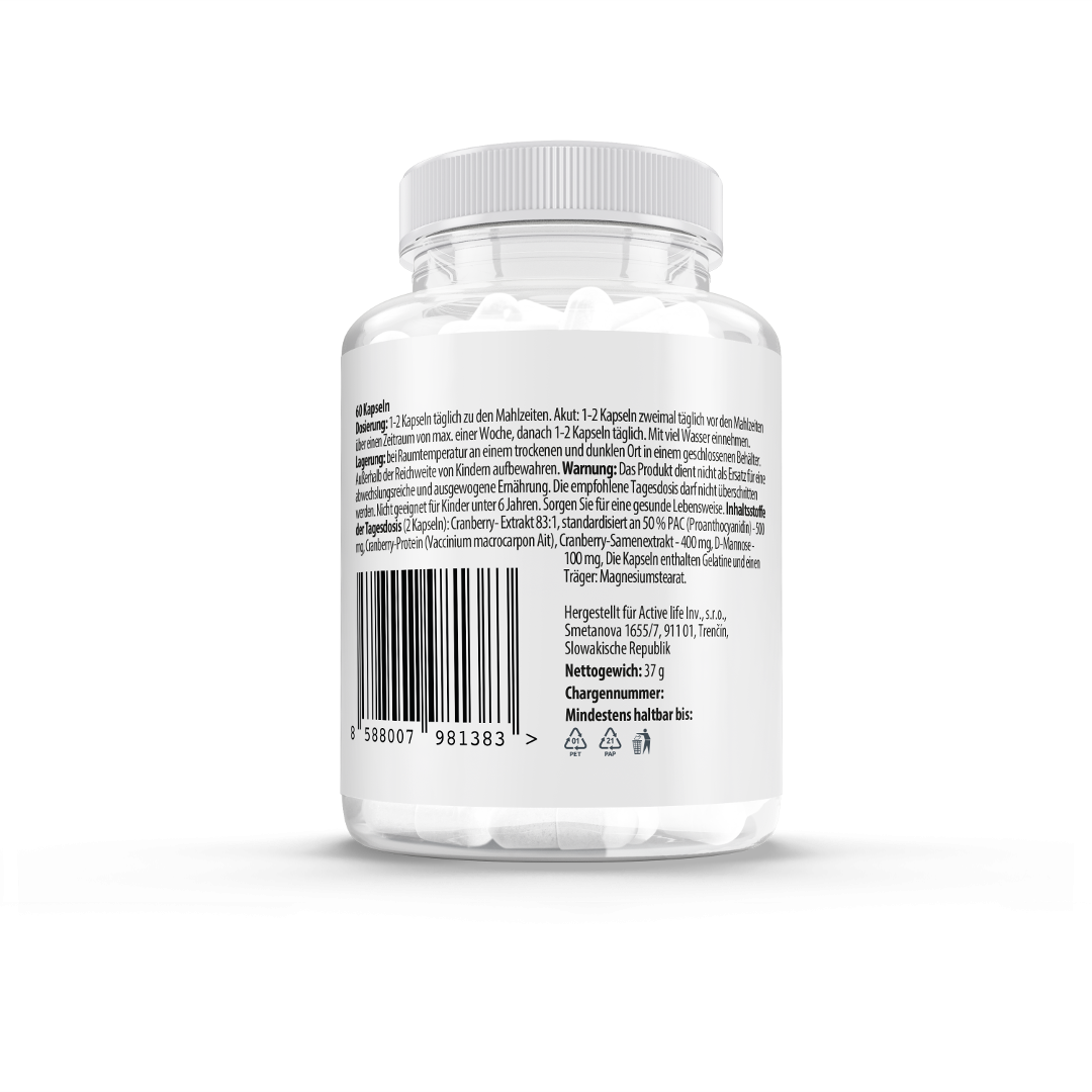 Viarax Urinclear aus Preiselbeeren