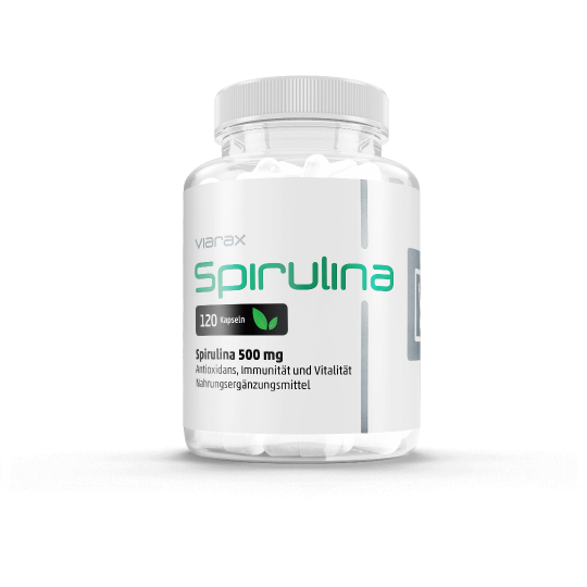 Viarax Spirulina 500 mg